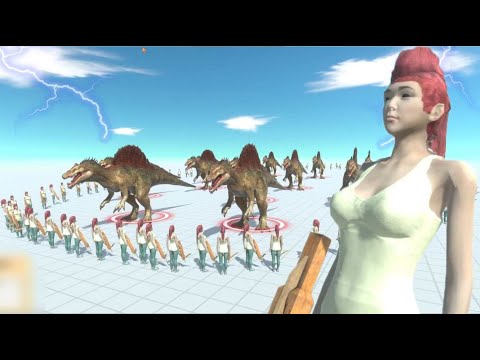 100 Crossbow Aneko VS Every Units - 🦕Animal Revolt Battle Simulator