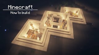 Minecraft :How to build Underwater Modern House