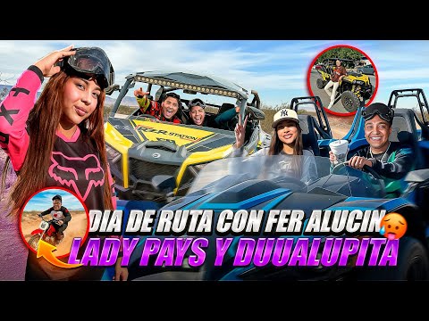 Así es un día de ruta con Fer Alucin, Lady Pays y DuaaLupitaa | Maza Clan