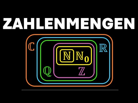 Zahlenmengen (einfach erklärt)