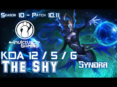 IG The Shy SYNDRA vs WUKONG Top - Patch 10.11 KR Ranked