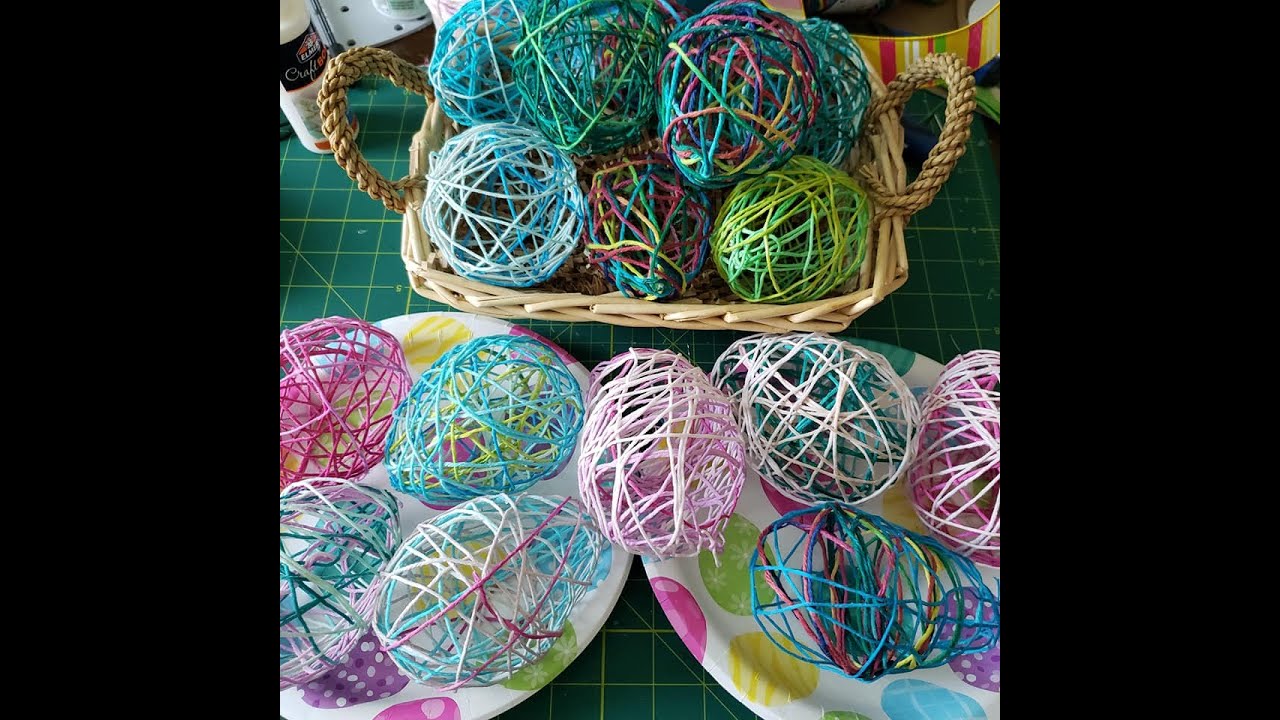 String art Easter eggs (Was a Facebook Live)