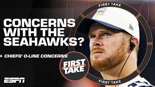 Will the Chiefs' O-line stop them from reaching the Super Bowl 😳 | First Take