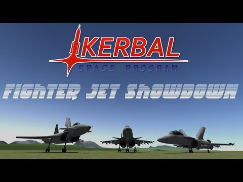 Fighter Jet Showdown 4 (Part 1) - Wing Man Edition - Kerbal Space Program