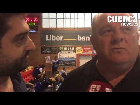 Valoración de Zupo Equisoain tras el  Liberbank Cuenca y BM Benidorm (23-23)