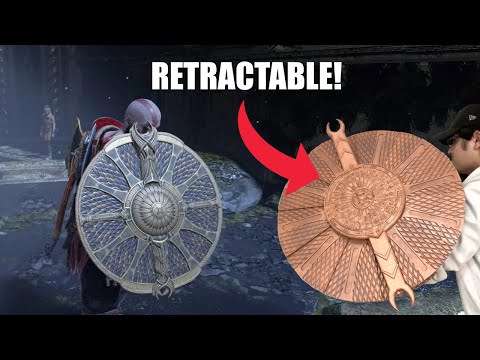 I MADE KRATOS GUARDIAN SHIELD!