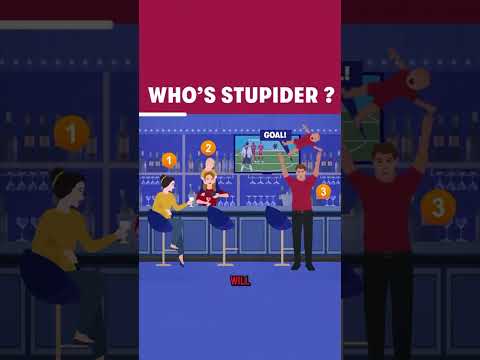 Logic test :Who is the most stupid ? #IntelligenceTest #BrainTeaser #RiddleChallenge #ViralRiddle