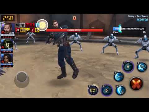 T3 Captain America Alliance Battle Extreme Combat day 1,934,781 points