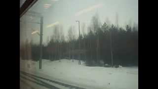 preview picture of video 'IC 917 passes Saakoski station by 126 km/h'