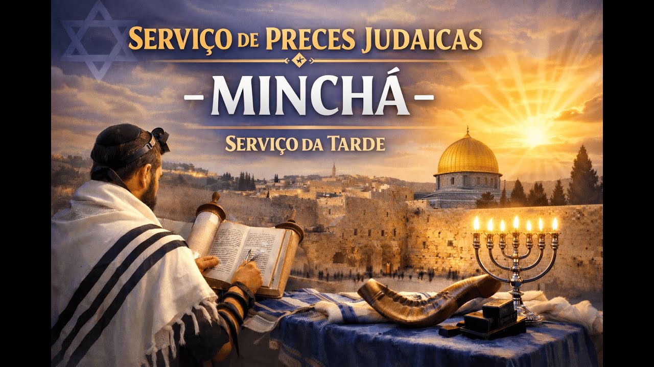 MINCHÁ - SERVIÇO DA TARDE.