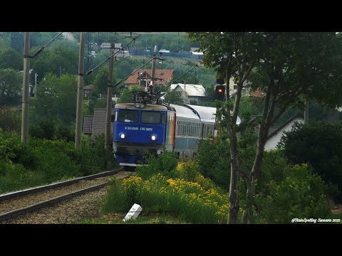Locomotiva EA465 la tracțiune pe R5702 Ilva Mică - Suceava
