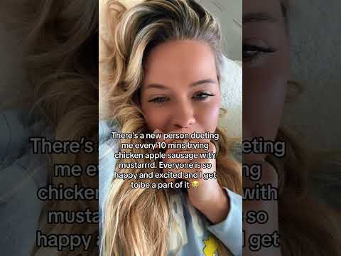 Everyone's Trying This Viral Chicken Apple Sausage with Mustard! 🥳