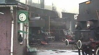 preview picture of video 'Dampflok Bw Wolsztyn/Polen mit Ty45-379 u. Ol49-69 - Oktober 2000 / Steam Train'