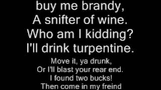simpsons A Boozehound Named Barney song with lyrics