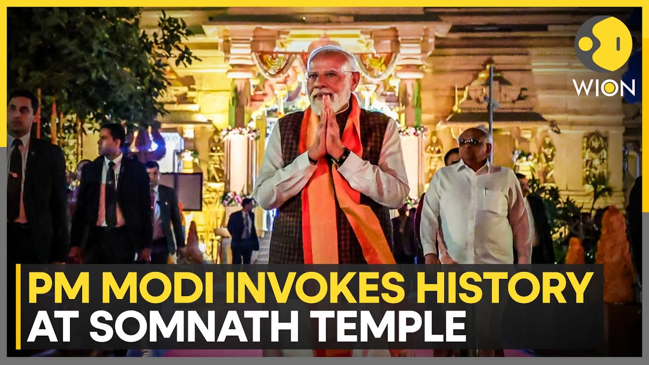 PM Modi Participates in 'Somnath Swabhiman Parv'; Takes Part In 'Shaurya Yatra' | WION News