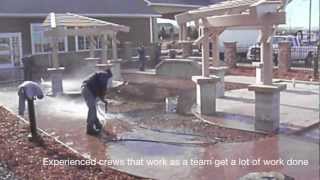 preview picture of video 'Construction Pressure Washing On A Tight Schedule.mov'