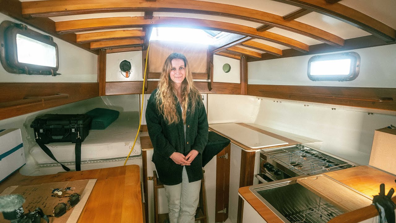 A Boat Becomes Beautiful: Cabinetry and Varnish - YouTube