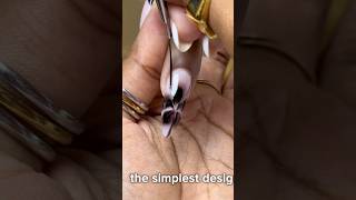 DIY blooming gel flowers FOR BEGINNERS 🤎🍂☕️ #nails #simplenails #nailart #nailtutorial #diy