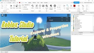 How to find and display EXPLORER WINDOW and PROPERTIES WINDOW | Roblox Studio 2024