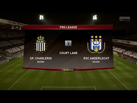 R. Charleroi S.C. vs R.S.C. Anderlecht | Pro League 2017-18 | FIFA 18 ⚽ PS4 | Marius Gatea