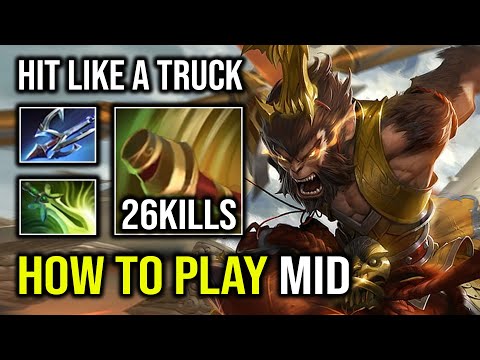 How to Play Mid Monkey King with More Than 1Kill Per Min Deleted Everyone Dota 2
