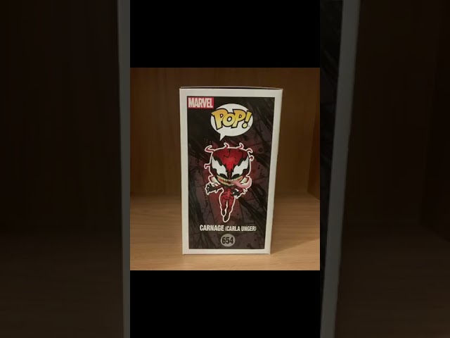 Vídeo relacionado con Funko POP! Marvel: Comics - Carla Unger - (Carnage) - Marvel Comics - Figuras Miniaturas Coleccionables Para Exhibición - Idea De Regalo - Mercancía Oficial - Juguetes Para Niños Y Adultos