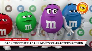  Rojo of M&M's says he can't believe it.