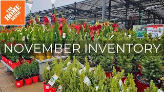 Home Depot New Arrivals! Shrubs, Evergreens, Holiday Pots, & Christmas Decor. Black Friday 2024