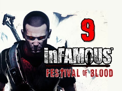 Infamous 2 Festival of Blood DLC: Walkthrough Part 9 SECRETS Catacombs Let's Play Gameplay