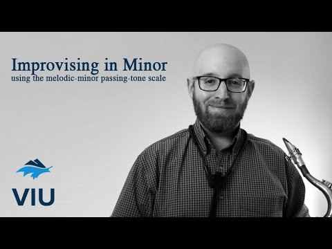 How to improvise in Minor, using the Melodic Minor PT Scale