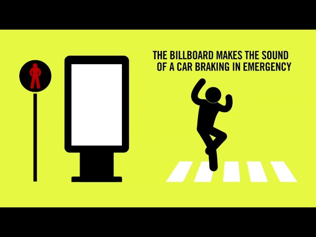 SÉCURITÉ ROUTIÈRE - VIRTUAL CRASH BILLBOARD