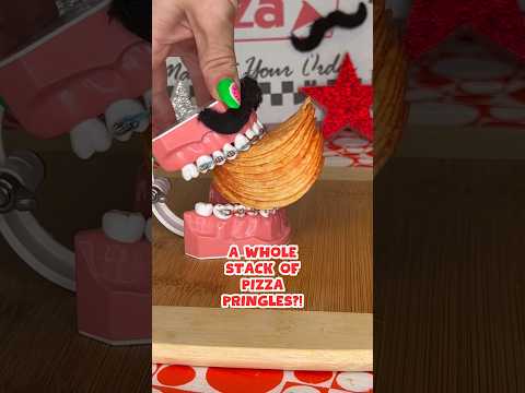 3 ways NOT to eat PIZZA with BRACES *what to eat instead #braces #pizza #shorts