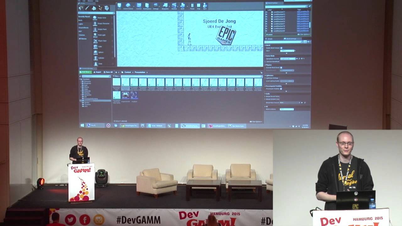 Sjoerd De Jong (Epic Games) - Building a 2D Game in Unreal Engine 4
