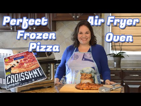 How to Make Frozen Pizza in the Air Fryer Oven | Instant Omni or Vortex Plus Pizza