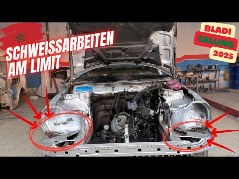 The final battle against rust | W210 welding at the limit! | amochanic