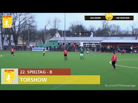 Goal Showcase, Matchday 22, LOTTO Hessenliga 2021/2022 - Group B