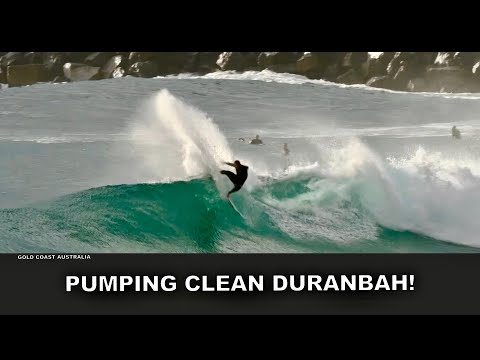 Surfing An Absolutely Pumping Duranbah Session!