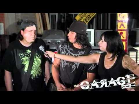 Thrash punk band "SANS FAITH" perform in "The Garage"
