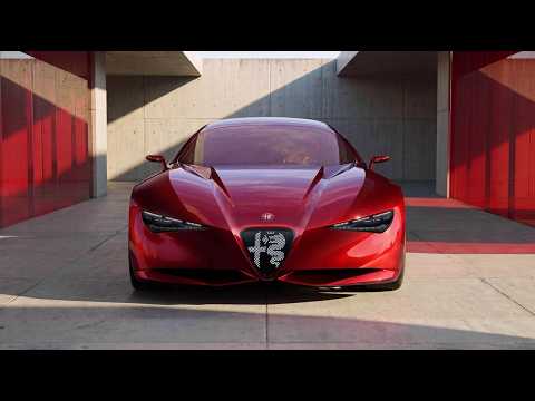 Alfa Romeo Cuorerosso: o carro-conceito que mostra para onde a marca vai