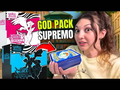 I CREATE THE POKEMON GOD PACK OF BLACK & WHITE | ETB Black Light and White Fire