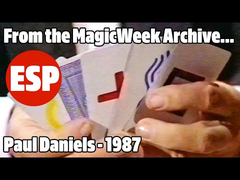 Paul Daniels - Magician - Extra Sensory Deception - ESP - The Paul Daniels Magic Show - 1987