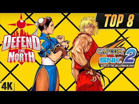 Capcom vs. SNK 2 - TOP 8 @ Defend the North 2019 [4k/60fps]