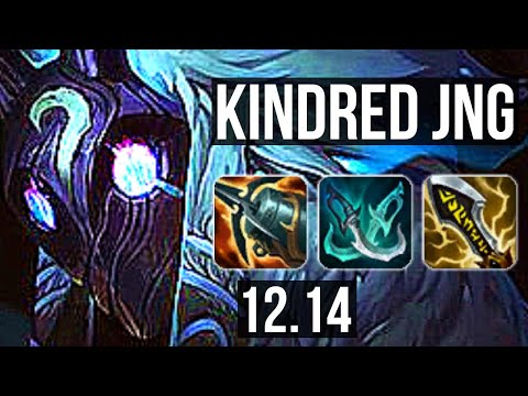 KINDRED vs KAYN (JNG) | 14/1/9, 72% winrate, Legendary | KR Master | 12.14