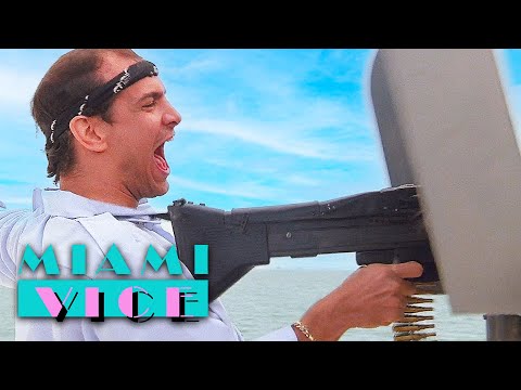 U.S. Customs Opens Fire on The Boat and Kill Everyone | Miami Vice