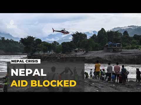 Difficult journey to Nepal’s disaster zone: Convoys hampered by mud & debris in mountainous area