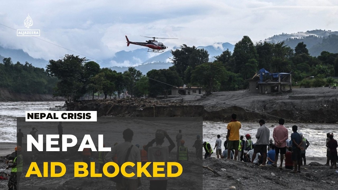 Difficult journey to Nepal’s disaster zone: Convoys hampered by mud & debris in mountainous area
