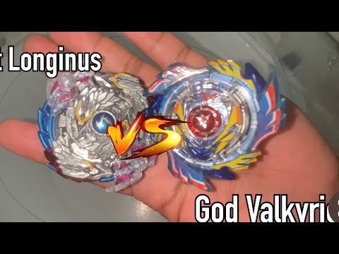 Lost Longinus Versus God Valkyrie #beyblade #beybladeevolution