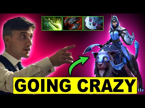 Arteezy LOSES HIS MIND in this Insane Luna Game!