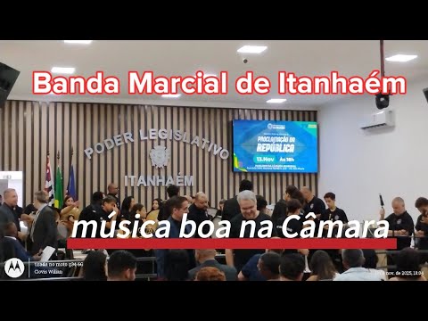 Banda Marcial de Itanhaém sempre um espetáculo 