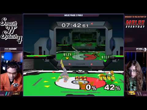 Smash'N'Splash 4 PHASE 2 POOLS - Frys | Wizzrobe (Captain Falcon) vs Sp1nda (Fox)